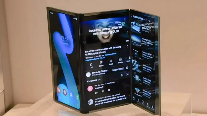 First Multi-Fold Smartphone