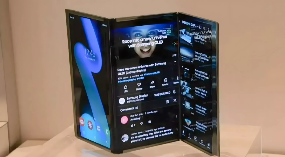 First Multi-Fold Smartphone